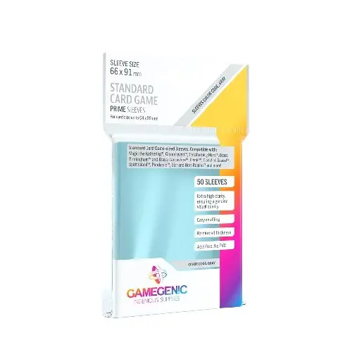 50 pochettes plastique pour cartes - sleeves