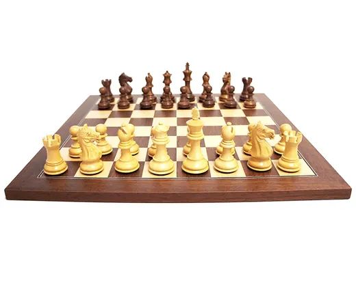 [Ferti-ECH001] Jeu d'échecs excellence pièces + plateau