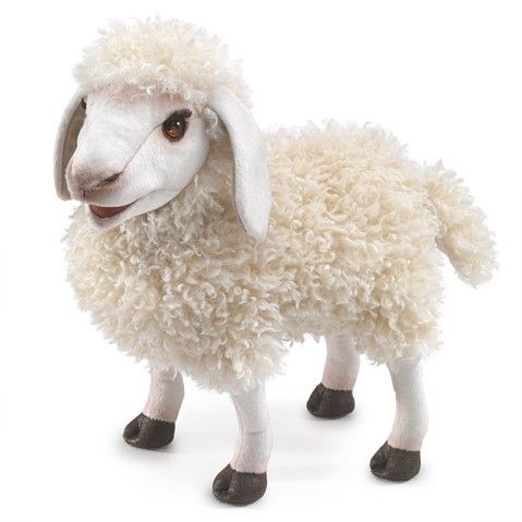 [Folkmanis puppets-3166] Marionnette Mouton