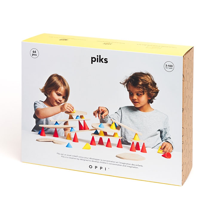 [Oppi-BK02] Piks large - 64pcs
