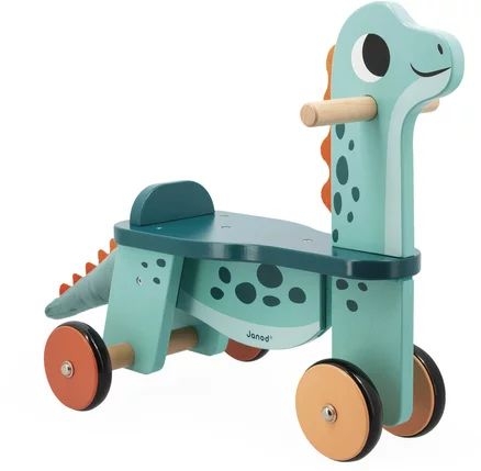 [janod-J05828] Dino - Porteur portosaurus à roulette