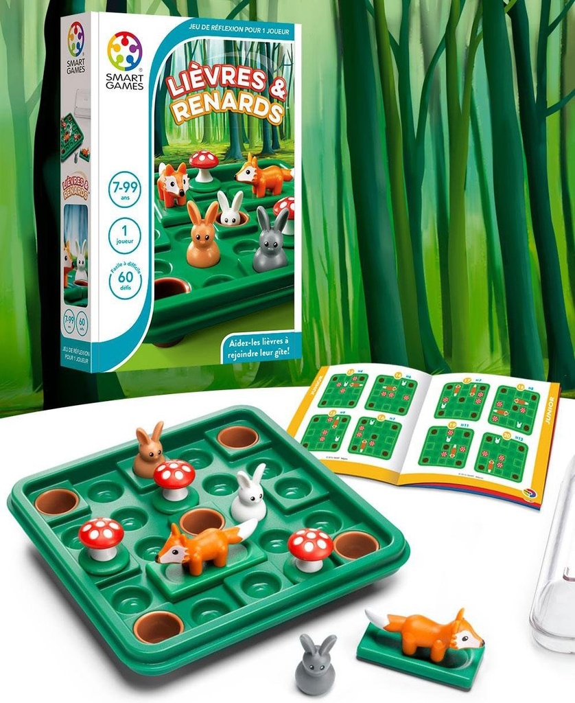 Compact - lievres et renards