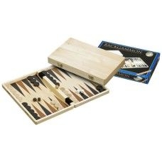 Backgammon bois naturel 33x21
