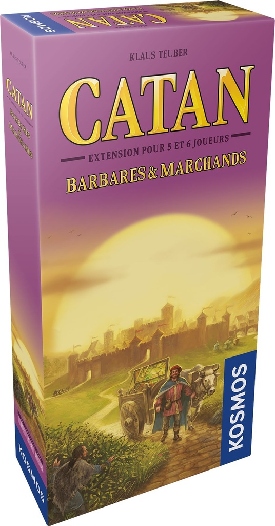 Catan - Ext Barbares et marchands 5-6 joueurs