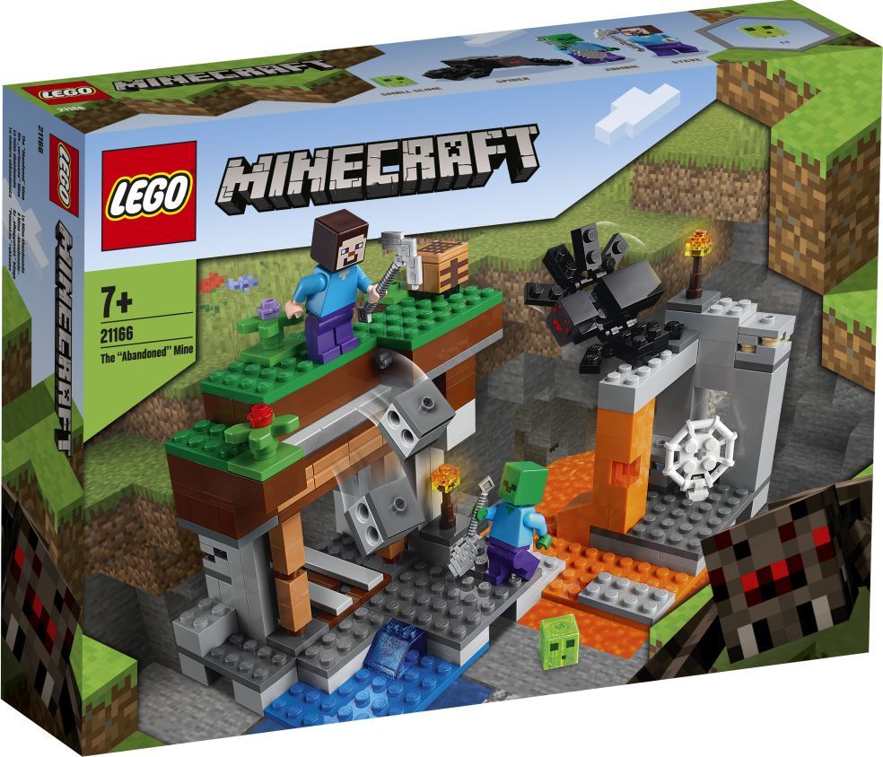 lego minecraft - la mine abandonee