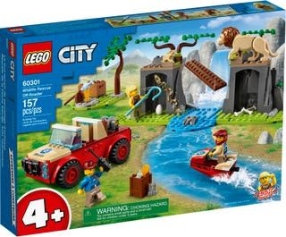 lego city - tout-terrain de sauvetage des animaux
