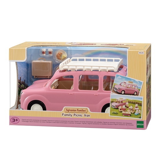 sylvanian - monospace rose et pique-nique