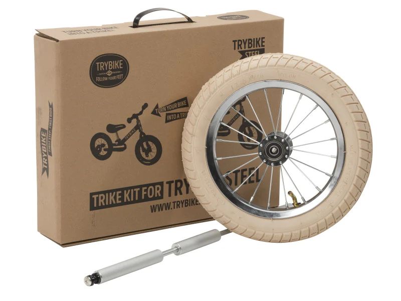 Roue supplementaire pour trybike metal vintage