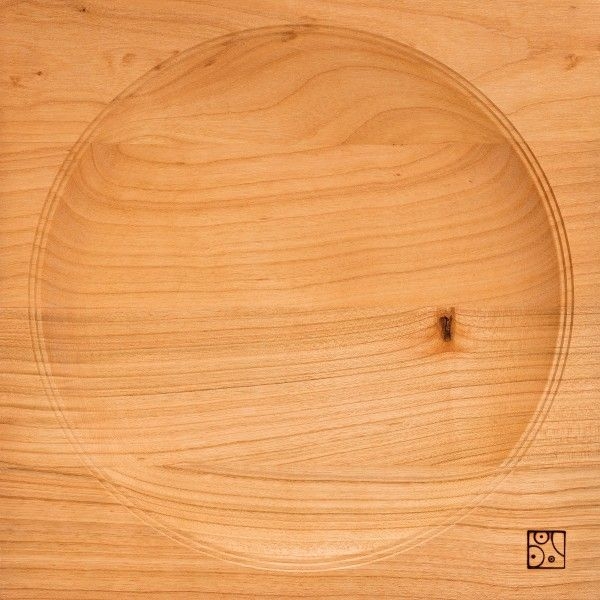 toupie - plateau bois 25cm
