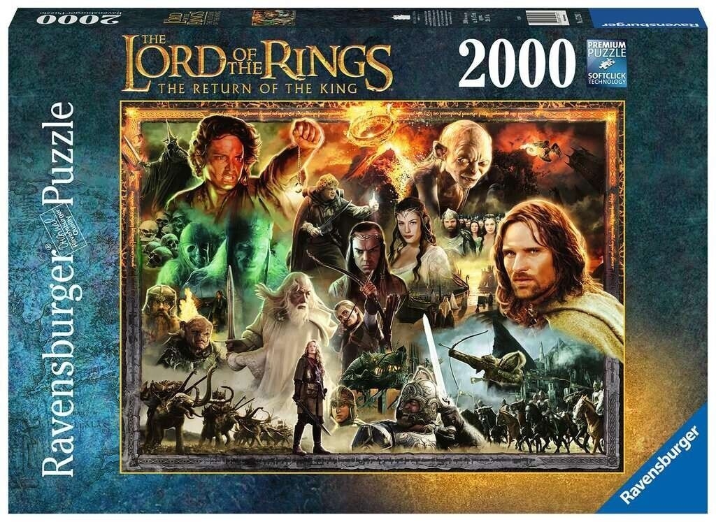 Puzzle - Seigneur des Anneaux le retour du roi - 2000pcs