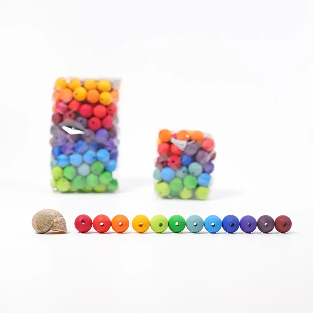 180 perles en bois - Grimm's