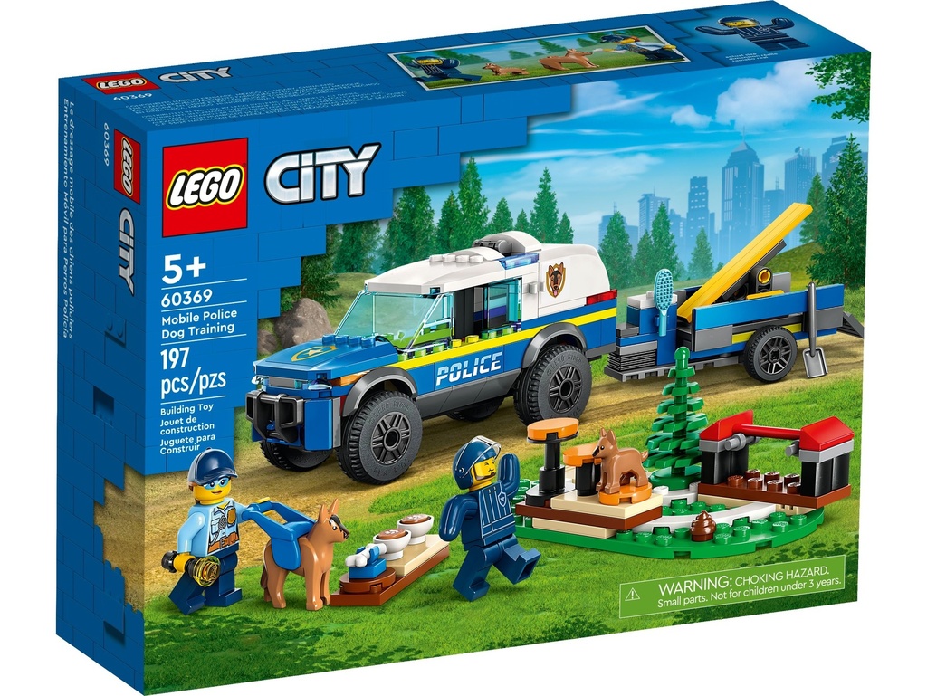 Lego city - Le dressage de chiens policiers