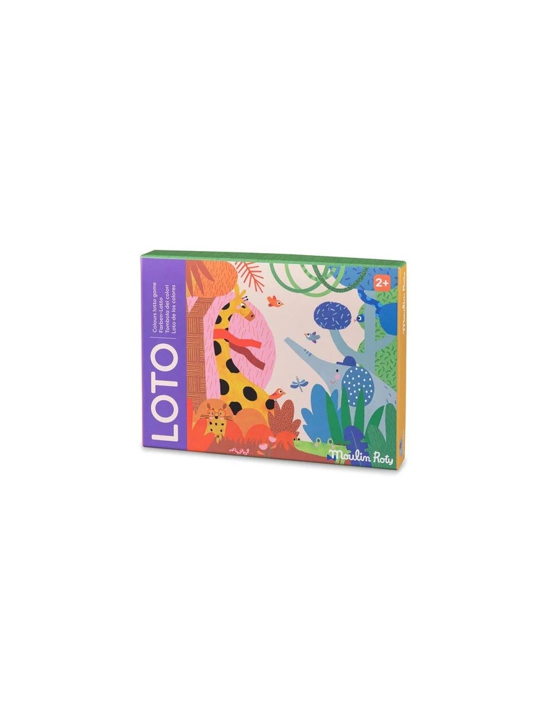 [Moulin Roty-679360] Les Toupitis - Loto des couleurs