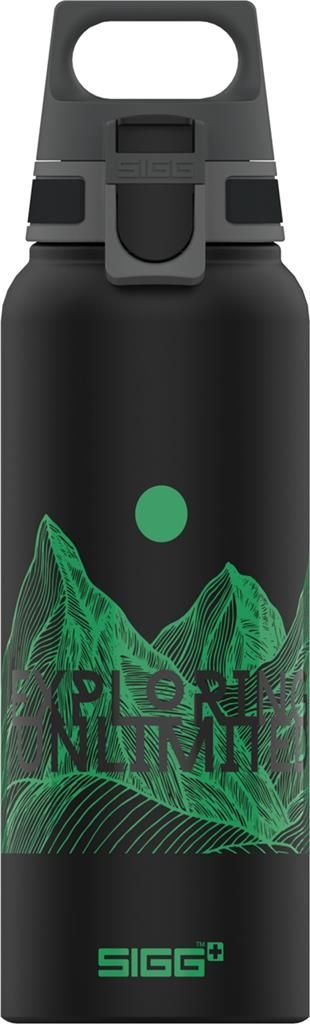 sigg gourde 1L - alu pathfinder noir