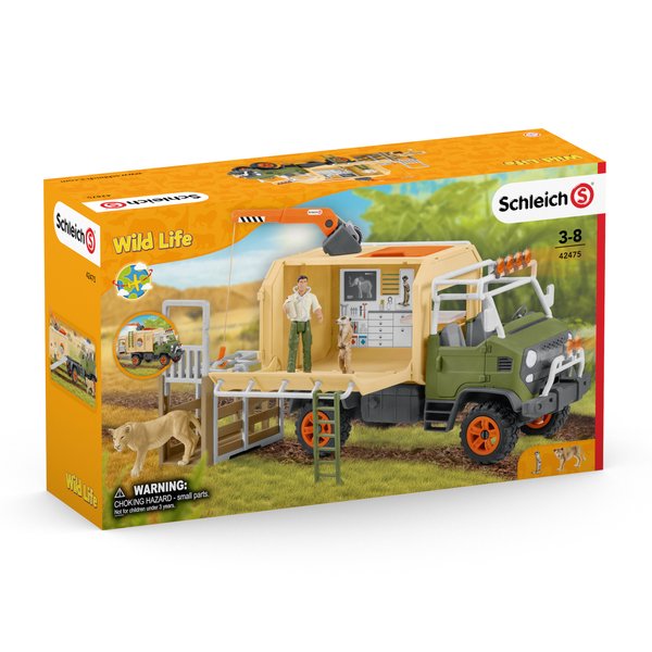 42475 - wild life gros camion sauvetage d'animaux