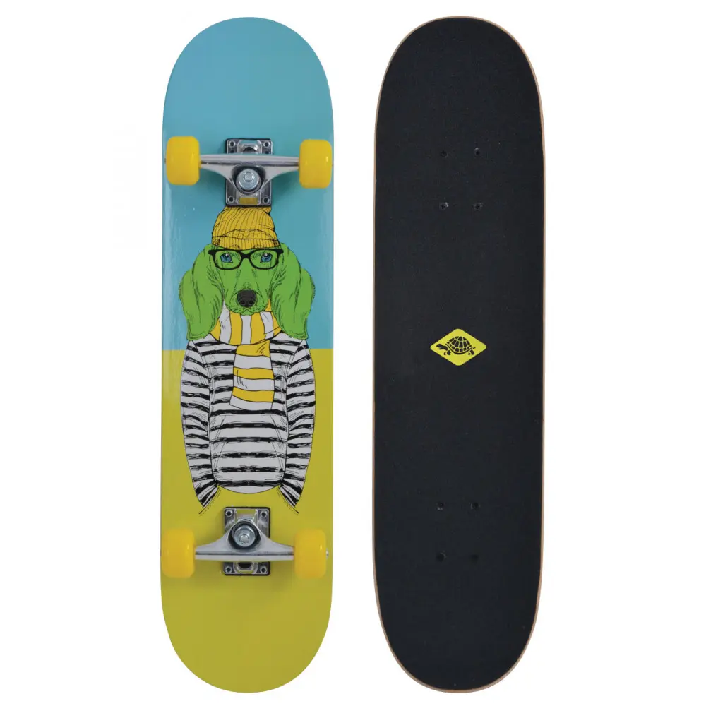 skateboard kicker 31' green dog