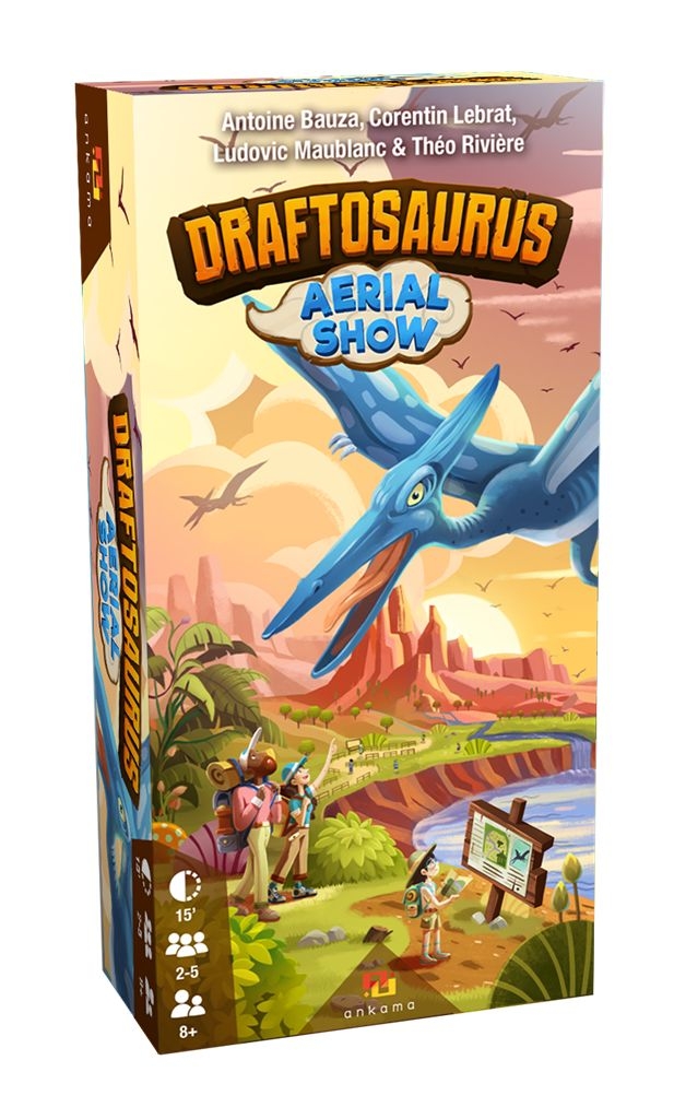 Draftosaurus - extension aerial show