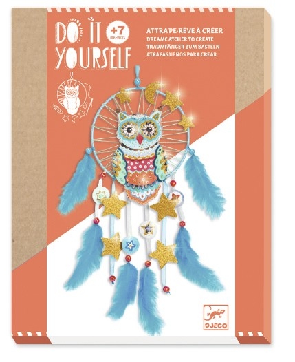 DIY - Attrape rêve golden chouette