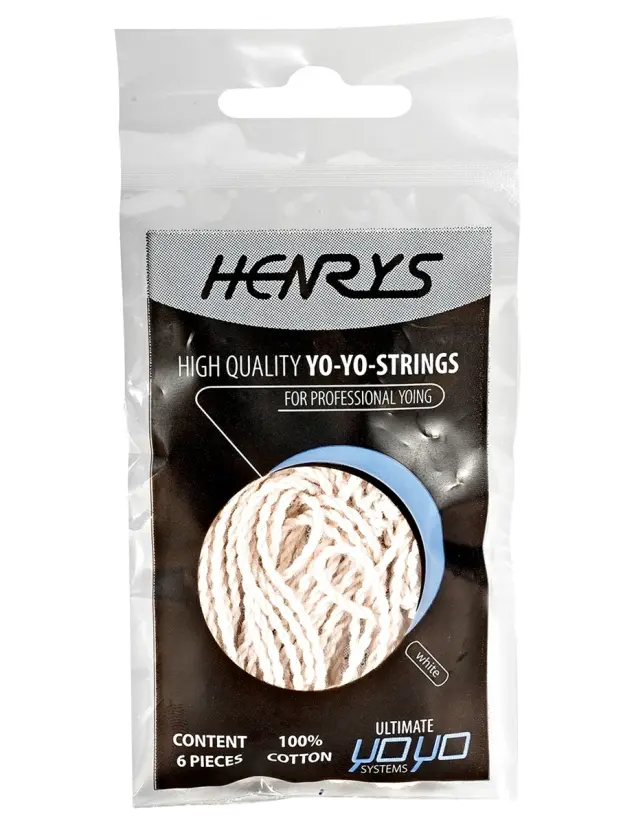 Paquet de 6 ficelles de rechange Henrys pour yoyo