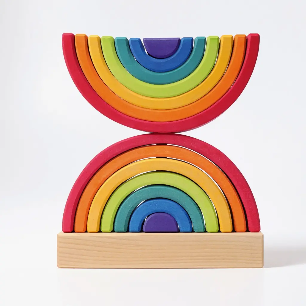 arc en ciel double a empiler
