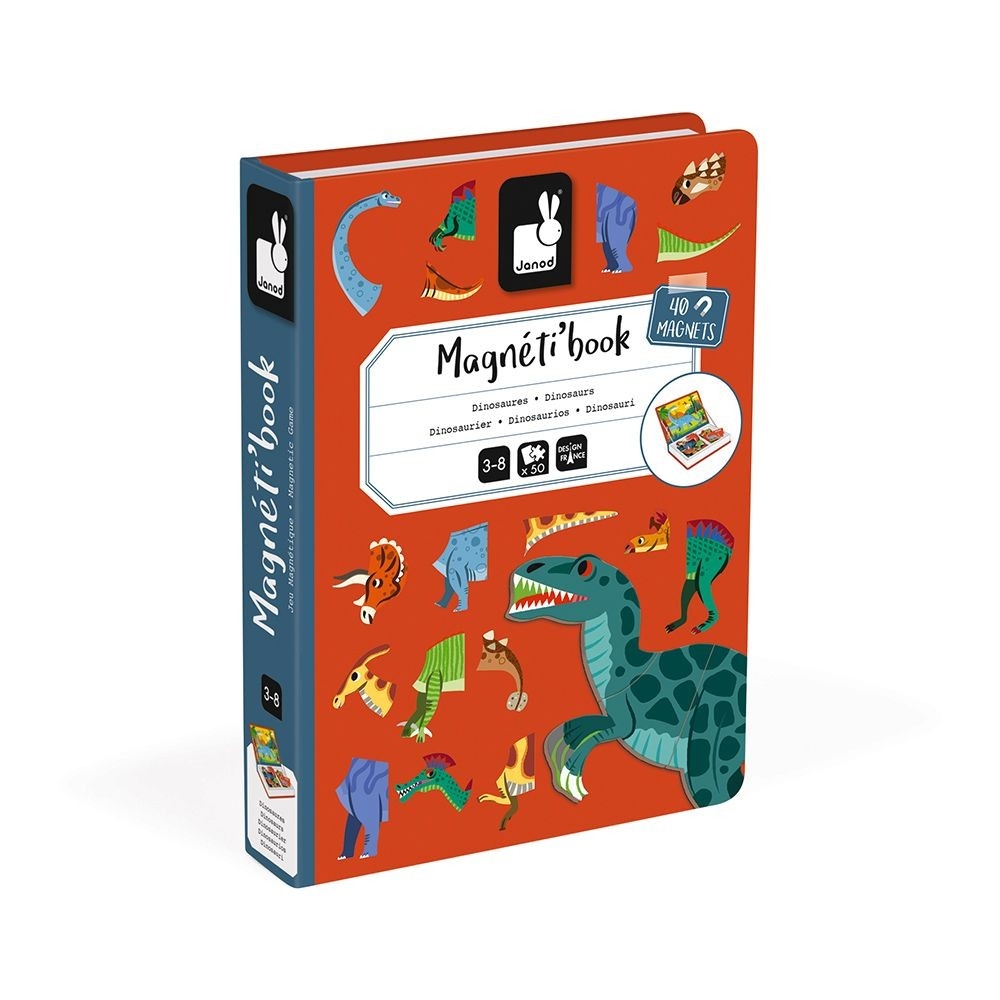 [JURATOYS-j02590] Magneti'book - Dinosaure