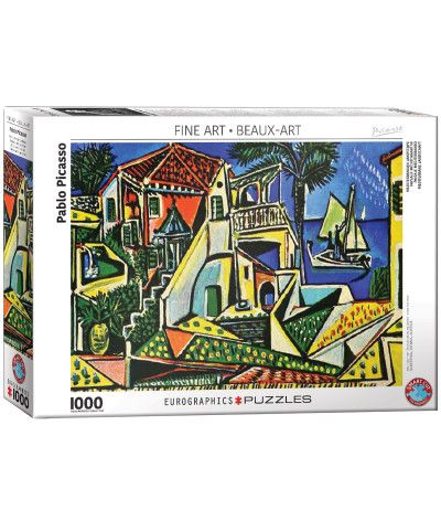 Puzzle 1000 pcs - Pablo Picasso - Paysages méditerrannéens