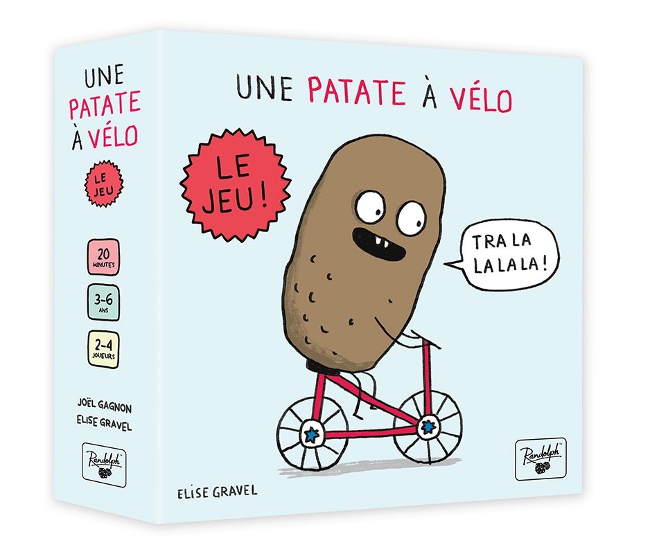 Une patate a velo - le jeu