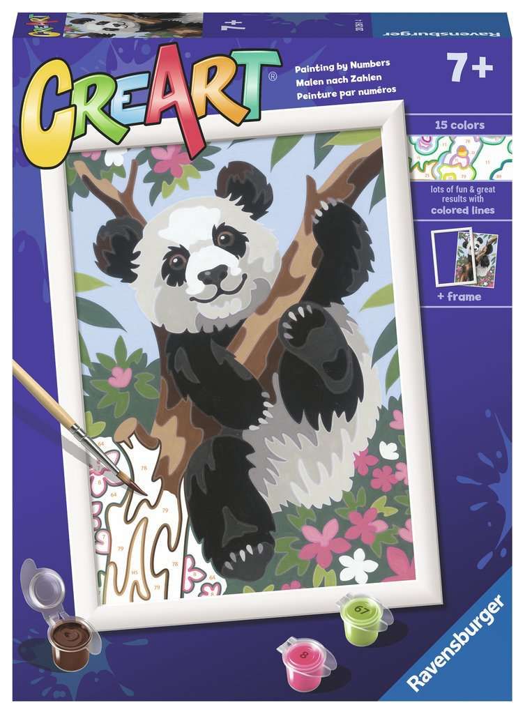 Creart peaceful panda