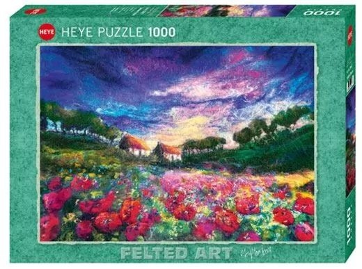 Heye puzzle 1000pcs Sundown poppies