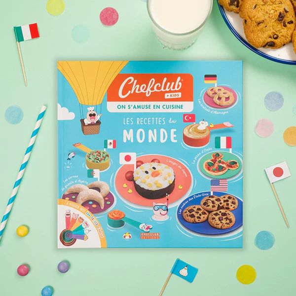 [9782490129393] Livre kids - Les recettes du monde