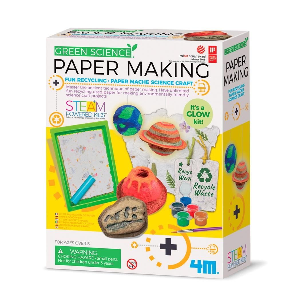 [DAM-5603439] 4M Kidzlabs GREEN SCIENCE: FABRICATION DE PAPIER