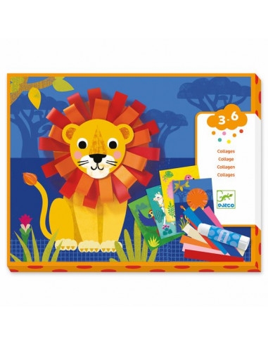 Collages - Avec des bouclettes