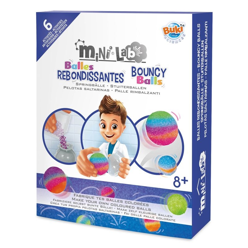 [JPM TOYS-503009] buki - mini lab balles rebondissantes