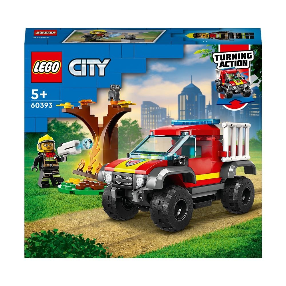 Lego city - sauvetage en tout terrain des pompiers
