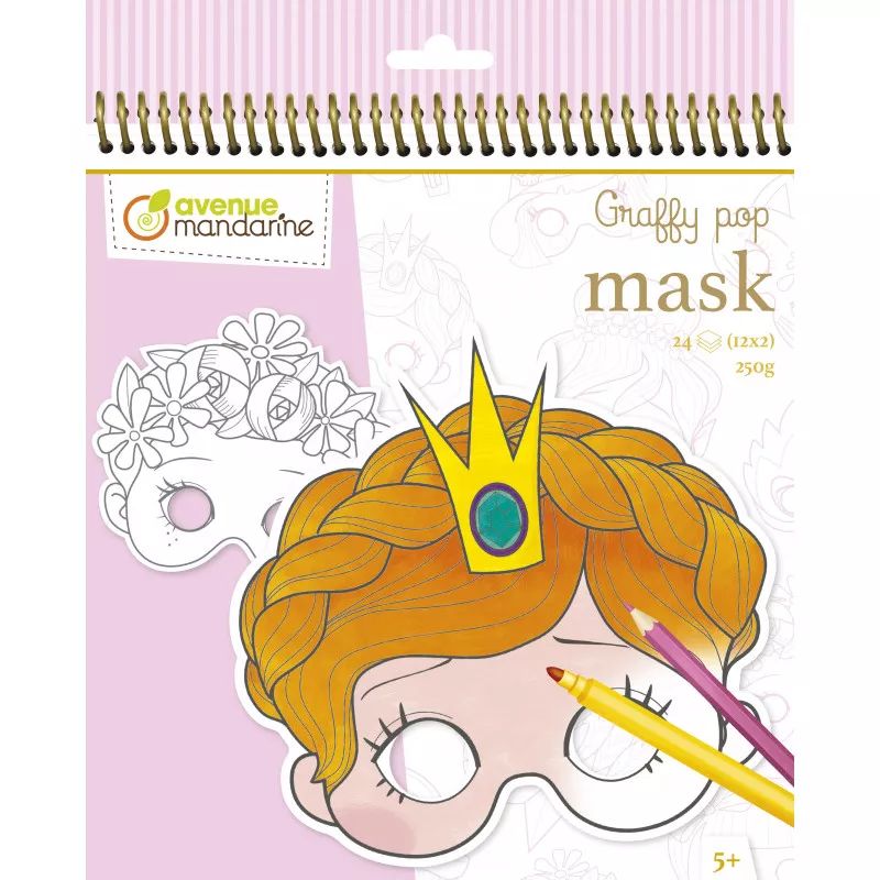 [CHOUBIDOUS-GY021O] Graffy pop mask Fille
