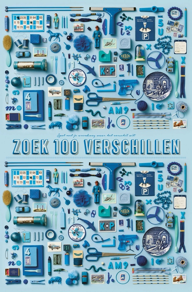 Affiche d'activités XL - Trouvez les 100 différences