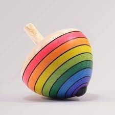 Toupie - rainbow egg