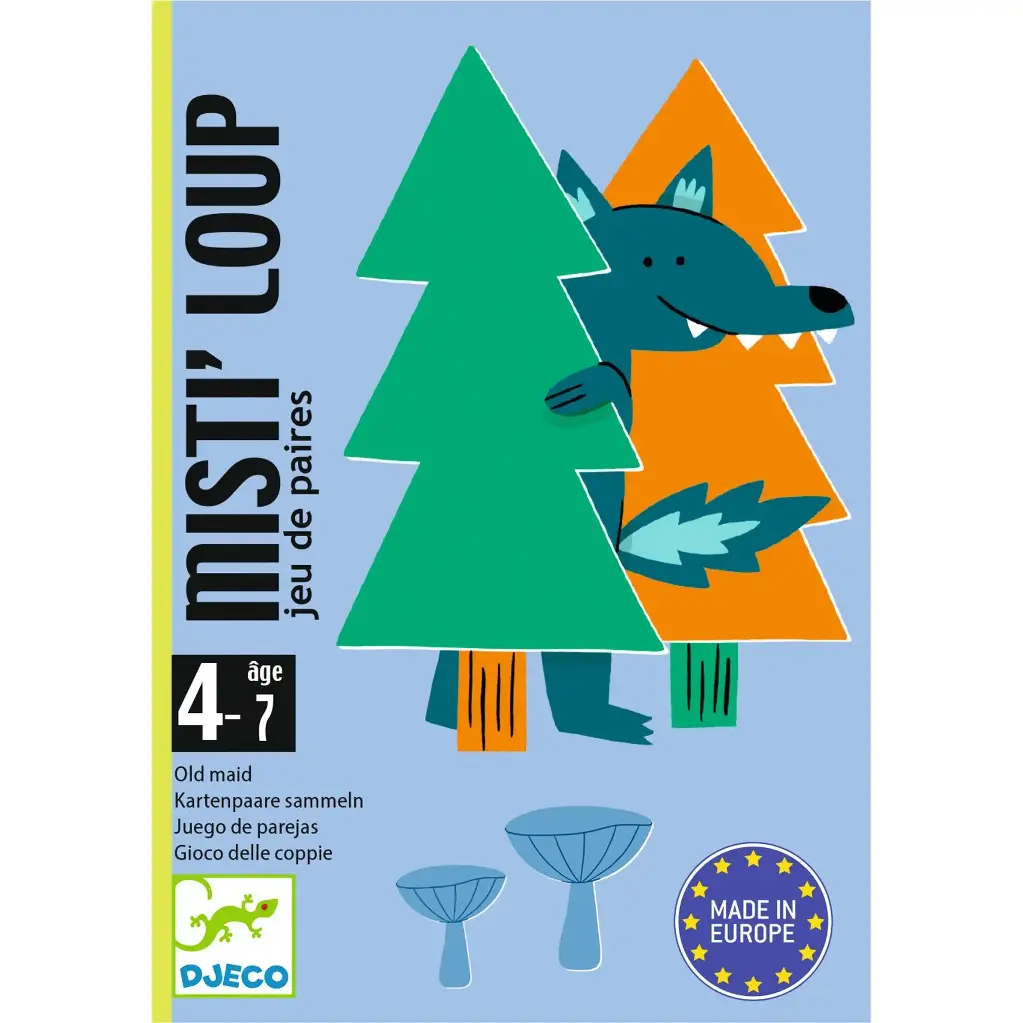 Cartes - Misti loup 