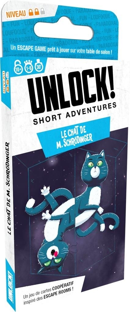 Unlock short adventures - le chat de M. Schrödinger