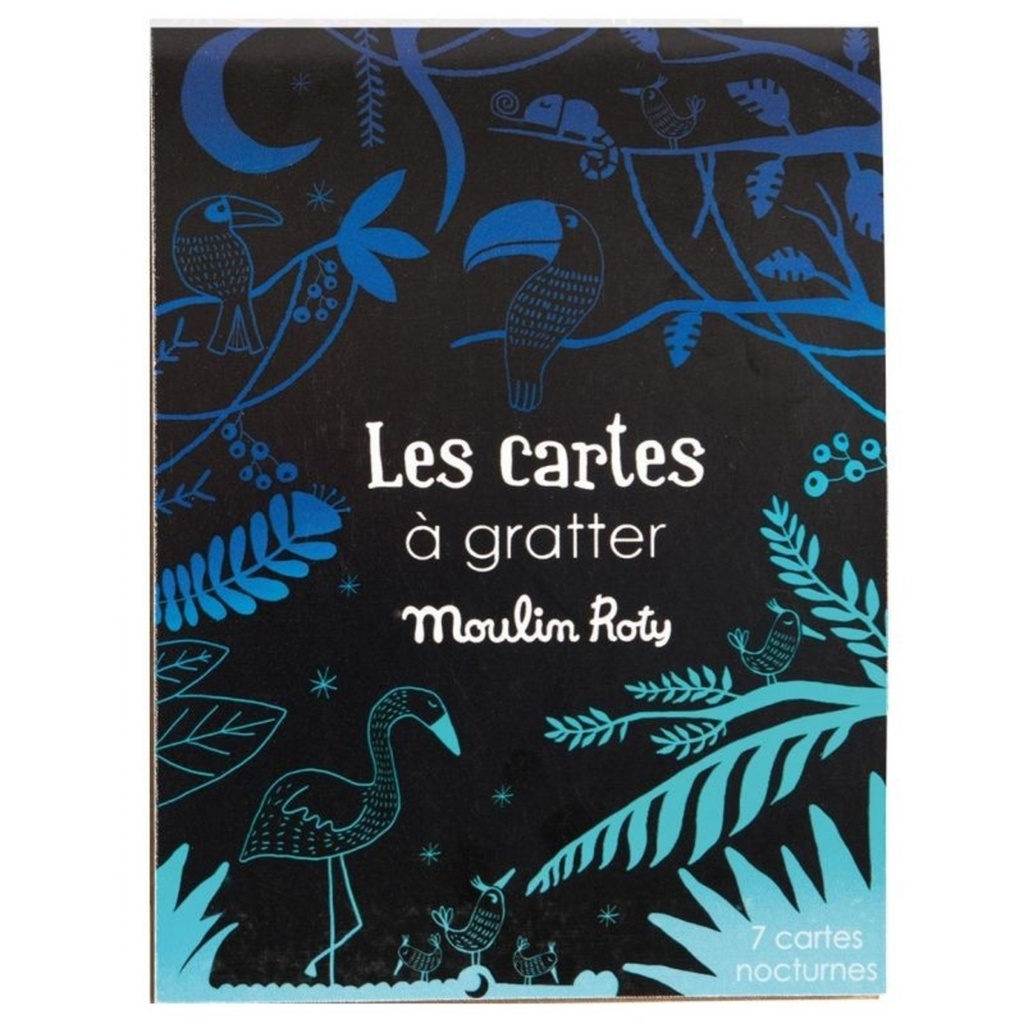 Les petites merveilles cartes a gratter nocturne