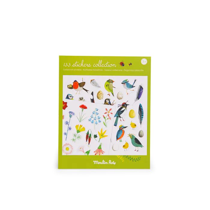 Le jardin du Moulin - Pochette stickers - Le botaniste