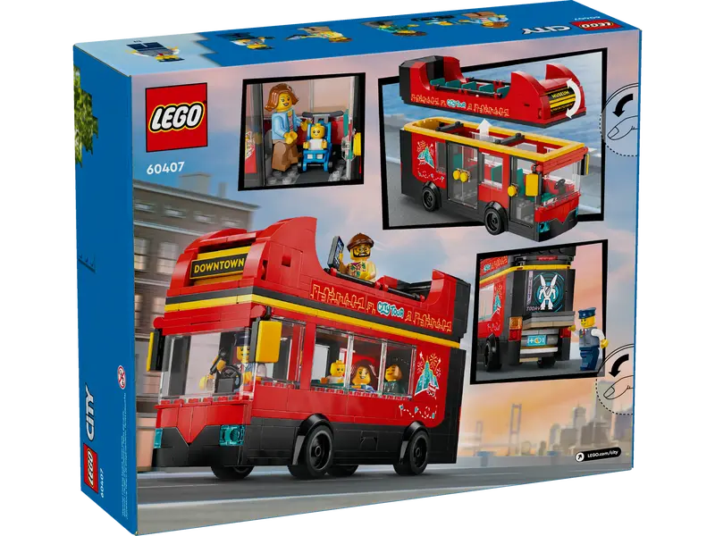 Lego City - Bus touristique double étage 