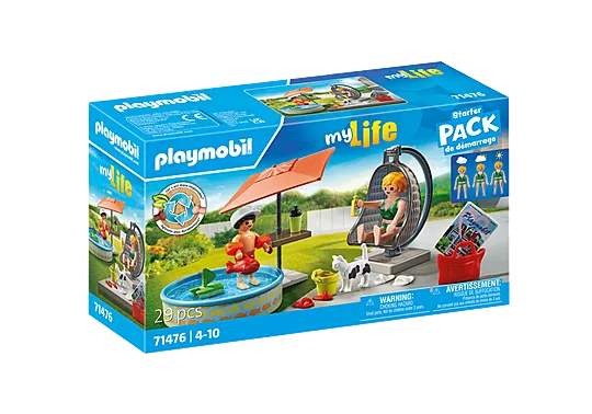  Playmobil 71476 - Starter Pack Maman et enfant avec fauteuil