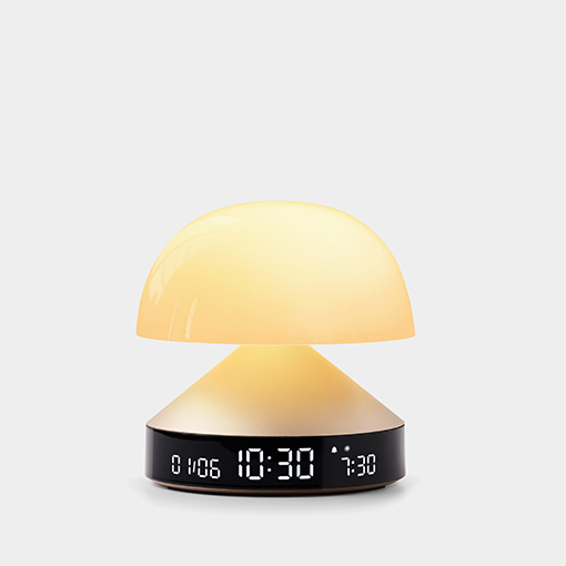Lexon Mina Sunrise, Lampe Réveil Simulateur d'aube, Or doux