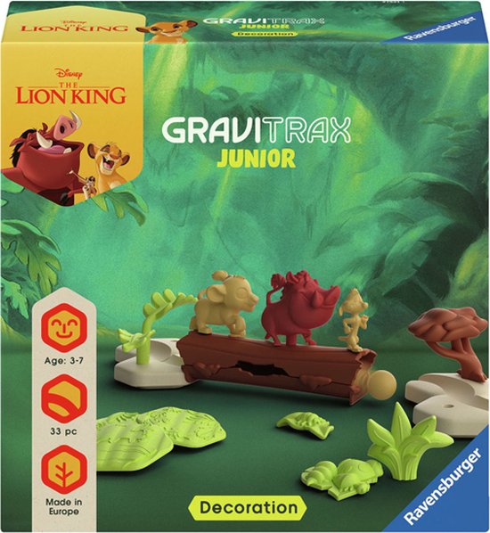 Gravitrax junior - set de décoration The lion King
