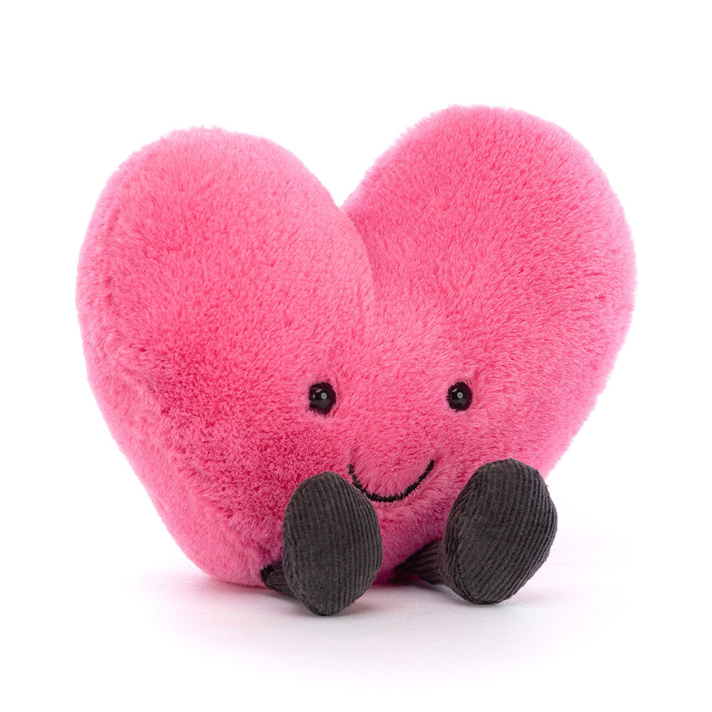Amuseable hot pink heart 