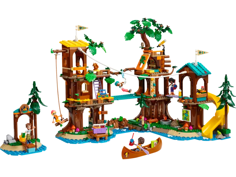 LEGO FRIENDS 42631 - Cabane dans les arbres du camp d'aventure