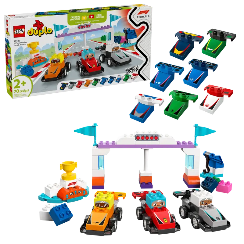 Lego duplo 10445 - Voitures de course F1 et pilotes 