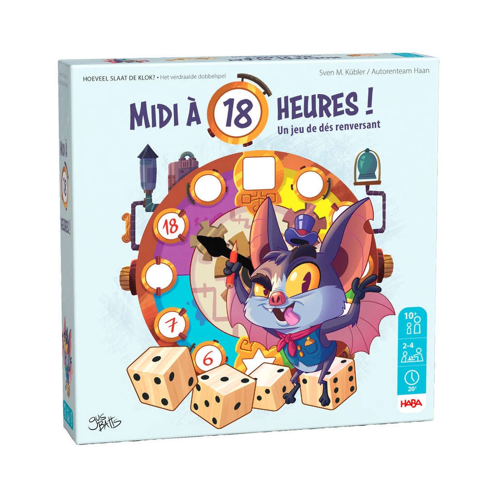 Midi à 18 heures ! 