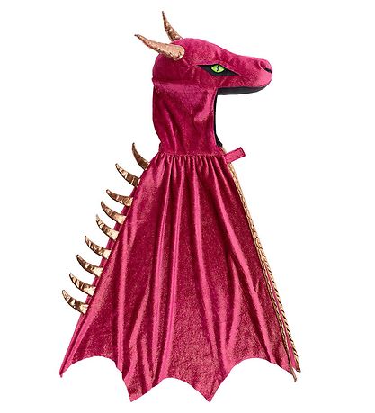 Cape starry dragon rouge 5/6 ans